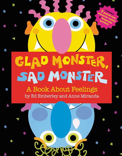 Glad Monster Sad Monster Printable Book